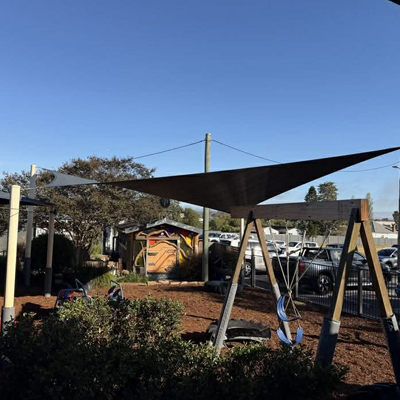 nsw-preschool-shade-sail Custom shade sail over playground